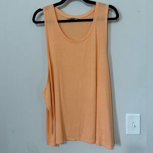 Athleta 2X Orange Relaxed Top
